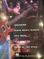 Santana Greatest Hits Guitar Songbook Hal Leonard TAB Black Magic Woman LN