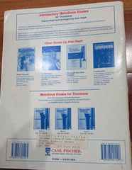 Melodious Etudes for Trombone Book 1 Paperback by Joannes Rochut Carl Fischer