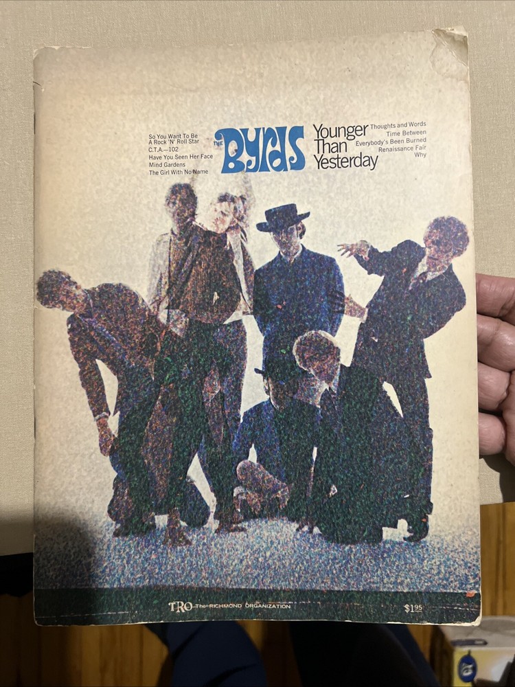 THE BYRDS SONGBOOK: YOUNGER THAN YESTERDAY 1967