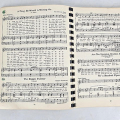 Silver Book Of Songs Accompaniment Piano Vocal Choir Songbook Music 1935 Vintage