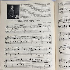 John Thompson Modern Course Second Grade Piano Book 1937 Sheet Music Tutor Vtg