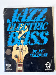Jazz Electric Bass Guitar Music Instruction Book Jay Friedman Lucky 1 Music Publ