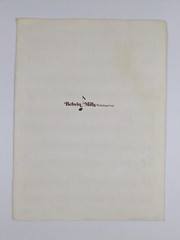 Boy with Guitar by Louise Garrow 1971 Solo Piano Sheet Music