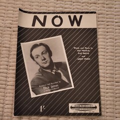 Now by Priolo Noto & Perri Piano Vocal Sheet Music Dick James Vintage Score