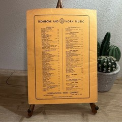 Vintage 1961 Paudert 24 Studies Trombone Ostrander IMC