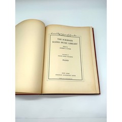1931 Scribner Radio Music Library Vol IV Grand Opera Piano Hardcover Vintage