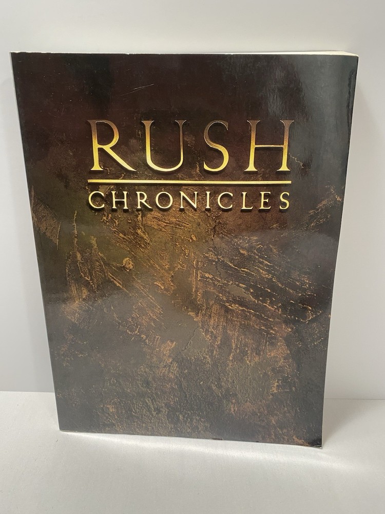 Rush – Chronicles: Piano/Vocal/Guitar Songbook 28 Songs! First Edition 1990.