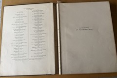Antique Franz Schubert Fifty Songs Low Voice 1903 Ditson Gilt Pages HC