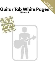 Guitar Tab White Pages – Volume 4