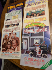 Lots of Sheet Music Magazine – You choose the Year! Guitar/Piano/Organ