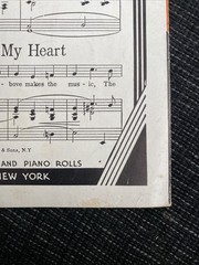 About A Quarter To Nine by Al Jolson & Ruby Keeler 1935 Sheet Music Piano