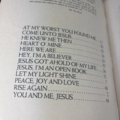 2 Dallas Holm songbooks-I Just Sing His Songs & All That Matters 1979-80 Praise