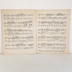 Antique 1924 Elevation Sheet Music by Otto Florsheim