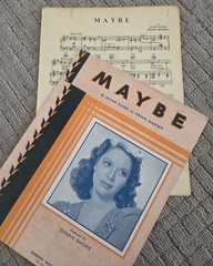 Vintage 1930s 1940s Sheet Music Robbins Music Corporation New York Mix Lot Of 8
