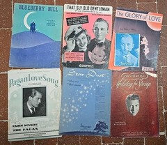 Premium Lot of 50 Vintage Sheet Music Piano/ Vocal 1930s 1940s Showtunes
