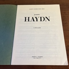 1947 Joseph Haydn: Trios For Piano, Violin And Cello By Edwin F. Kalmus