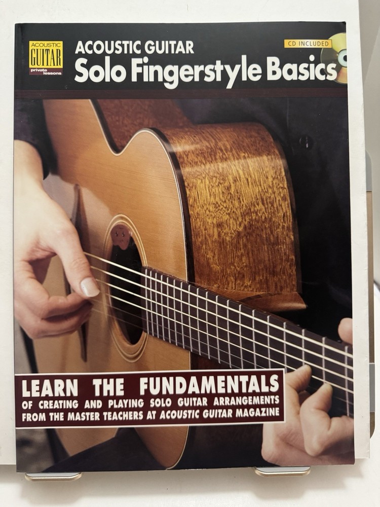 Acoustic Guitar Solo Fingerstyle Basics, Songbook w/CD