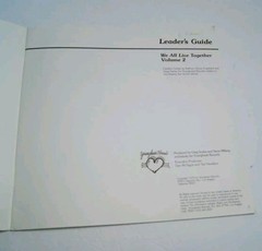 We All Live Together Rhythm & Movement Leader Guides Vol. 1-4 Greg & Steve