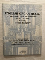 English Organ Music by Robin Langley (Vol. Three and Four)