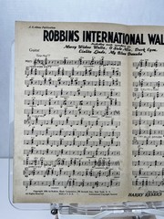 Robbins International Waltz Medley Sheet Music Frank Skinner Guitar