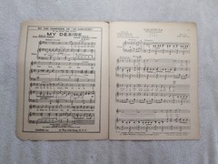 Valenica 1925 Sheet Music Jose Padilla Lucien Boyer Song of Spain