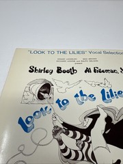 Vtg 1963 « Look To The Lilies » Broadway Vocal Selection Piano First Performance