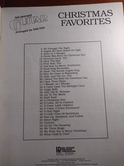 Christmas Guitar Tab Songbook Tablature 1987 Very Good Condition