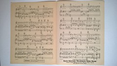 Marion Davies Gary Cooper Sleepy Head Sheet Music 1934 MGM Movie Operator 13