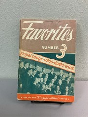 Favorites Number 3 Gospel Songs Solos Duets Trios Song Book Sheet Music