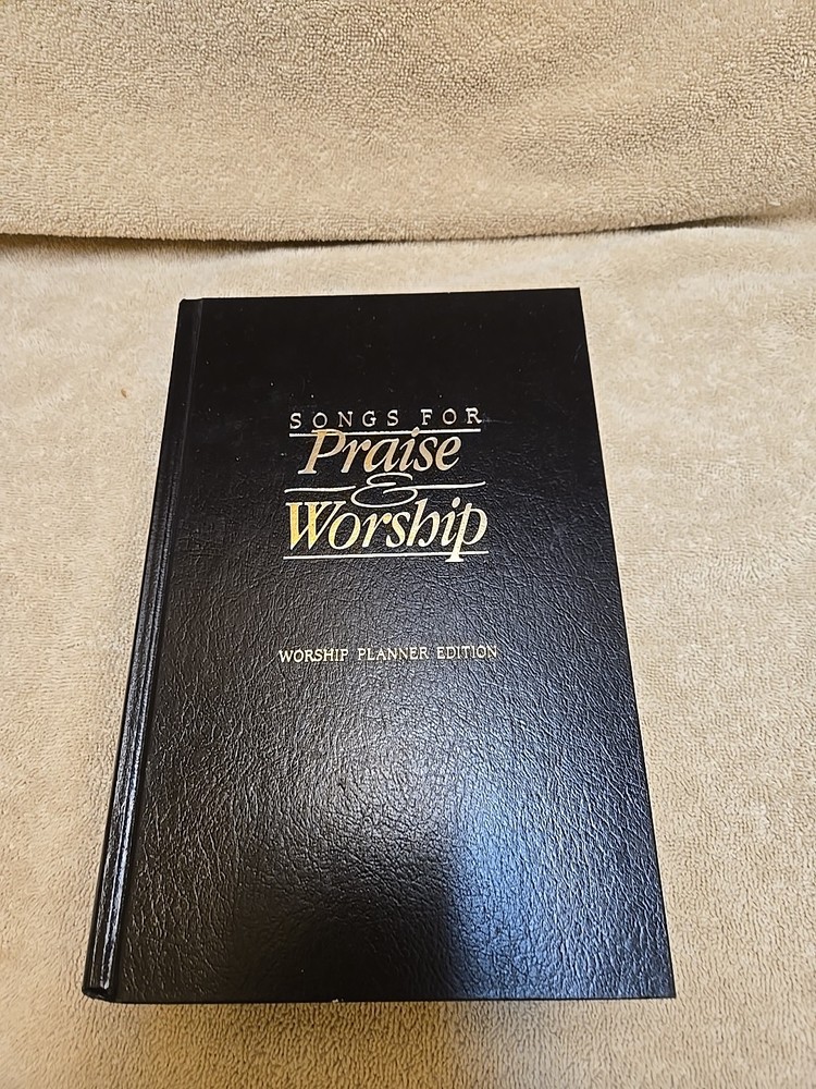 Songs for Praise and Worship Planner Edition Word Sheet Music Christian HC Large