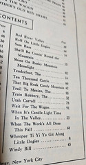 1934 THE BIG ROUND UP OF COWBOY SONGS AMSCO MUSIC INSTRUMENTAL ACCOMPANIMENT