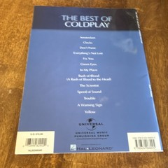 Hal Leonard The Best of Coldplay Song Book Piano Rock HL00306560