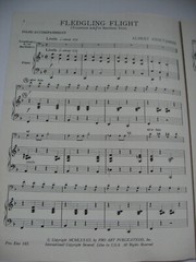 Fledgling Flight Trombone and or Baritone Trio with Piano Sheet Music Stoutamire