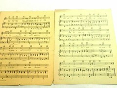 Beside an Open Fireplace Ukulele Sheet Music 1929