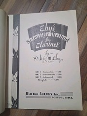 Lot Of 3 Vintage Music Books For Bb Clarinet Leeds, Eby&rsquo;s, A Repertoire For…