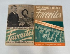 Singspiration Favorites Number 3 Gospel Song Book Sheet Music Voice Solo Choir