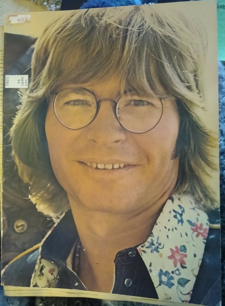 Vintage 1975 Cherry Lane Music Co John Denver Windsong Sheet Music & Lyrics Book