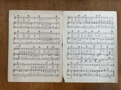Charmaine ukelele sheet music~Barbelle~waltz~What Price Glory silent film~WWI