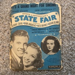 Vintage Sheet Music For Piano: MGM Pic.(7) Columbia Pic.(2) 20th Century-Fox (4)