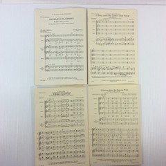 AMP Choir Sheet Music Lot 28 Sacred Church Choral Octavo FD3 2600