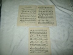1954 20th Century Fox Movie The Adventures of Hajji Baba Lyric Music Song Sheet