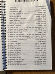 Hosanna Music Paise Worship Songbook 1 Christian 1987 Religious Spiral Bound