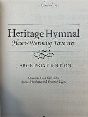 Heritage Hymnal Heart-Warming Favorites Large Print Edition 1998 Gospel Songbook