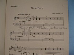 Valse Petite Sheet Music Vintage 1928 Ella Ketterer Piano Solo T Presser Co (O)