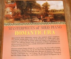 MASTERPIECES FOR SOLO PIANO ROMANTIC ERA BOOK!