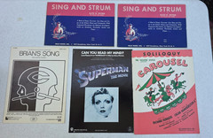Lot of Vintage Sheet Music Bundle Show Tunes / Holidays / Classical – 6lbs