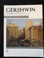 Gershwin Rhapsody In Blue Solo Piano Sheet Music Alfred Masterworks