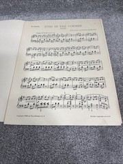Sheet Music Theodore Presser Co 1925 Out Door Games By Wallace A Johnson Rare