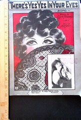 There&rsquo;s Yes Yes In Your Eyes Sheet Music 1914 Jos H Santley Cliff Friend Pop