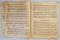 Mystery Children&rsquo;s Songbook Sheet Music Anthology 1944 MM Cole Vintage No Cover